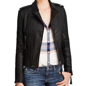 Joie Ailey Leather Moto Jacket